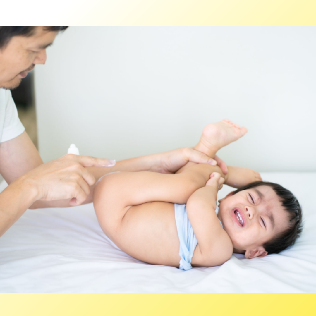 適用於新生兒、嬰兒及有尿布疹問題的長者。使用液體嬰兒爽身粉和尿布防護膏能在皮膚與尿布中的化學物質、濕氣等刺激物之間形成屏障。由於塗抹防護膏的目的是保護皮膚免受潛在刺激物的侵害,良冠強烈建議生產油性尿布防護膏,這有助於形成保護層並提供同時的保濕效果。